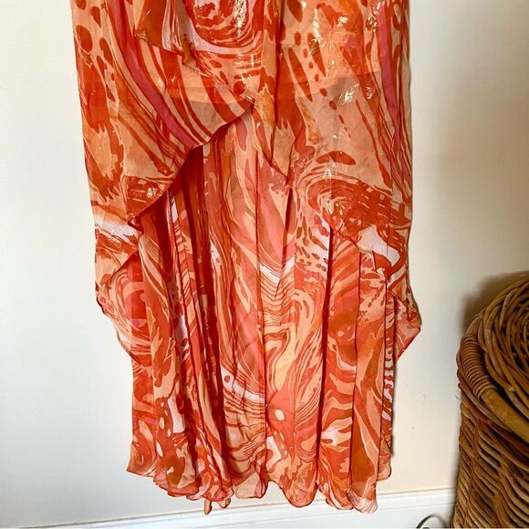 Jump Apparel Y2K High Low Strapless Prom Dress 13/14 - Picture 6 of 14